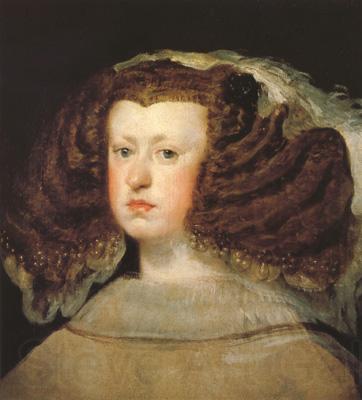 Diego Velazquez Portrait de la reine Marie-Anne (df02) Germany oil painting art